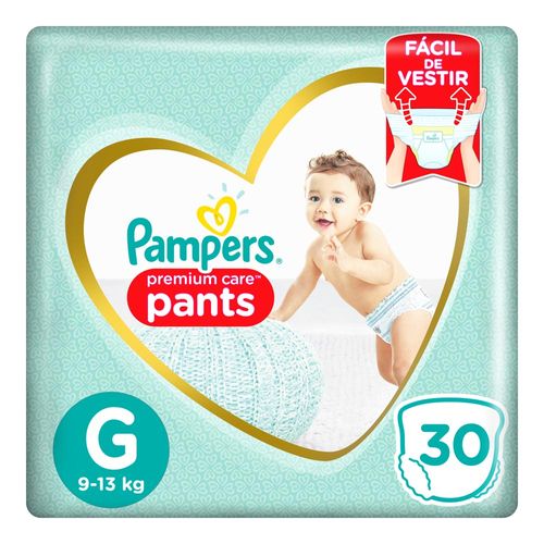 Pañales Pants Premium Care Grande 30 Un Pampers
