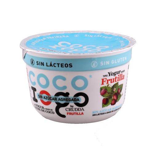 Alimento A Base De Coco Cocoigo Frutilla Sin Azúcar 160g