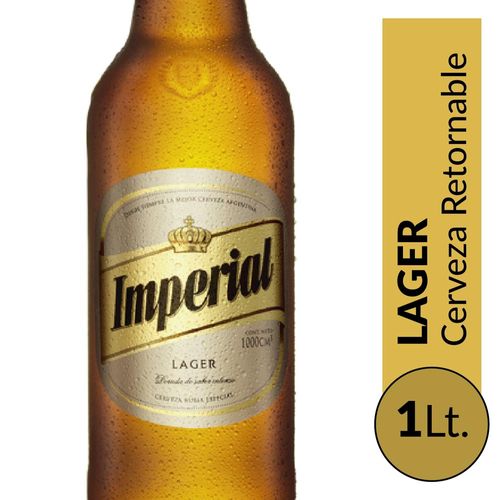 Cerveza Imperial Rubia 1lt