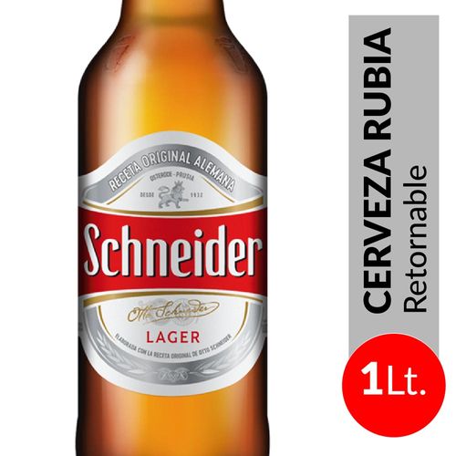 Cerveza Schneider Rubia 1lt
