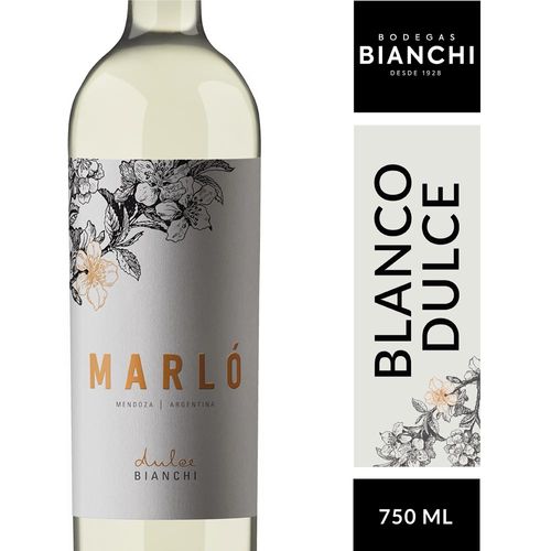 Vino Bianchi Marlo Dulce 750 Cc