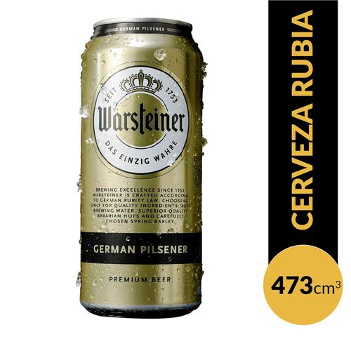 Cerveza Warsteiner 473 Ml