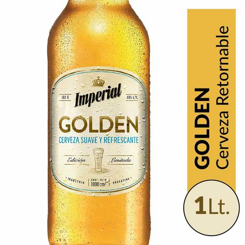 Cerveza Imperial Golden 1 L