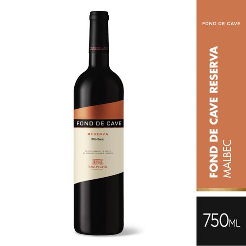 Vino Tinto Trapiche Fond De Cave Reserva Malbec 750 Cc