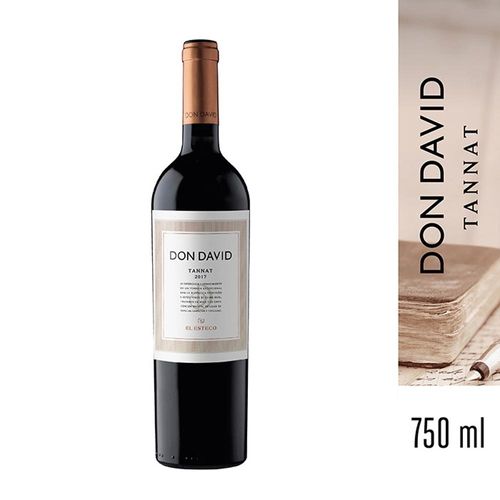 Vino Tinto Don David Tannat 750 Cc