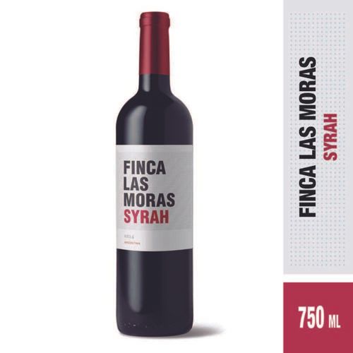 Vino Tinto Las Moras Syrah 750 Cc