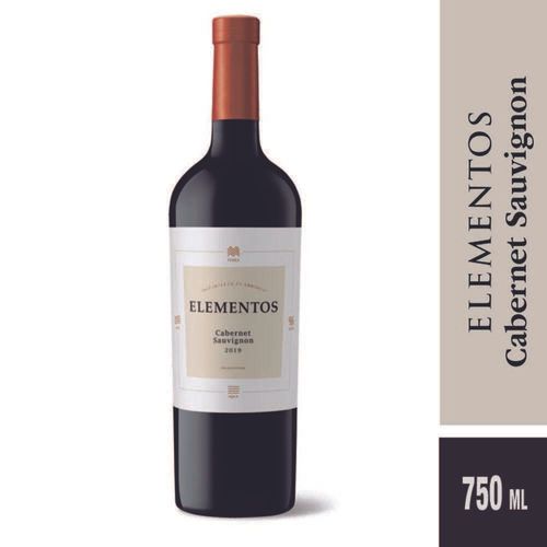 Vino Tinto Elemento Cabernet Sauvignons 750 Cc