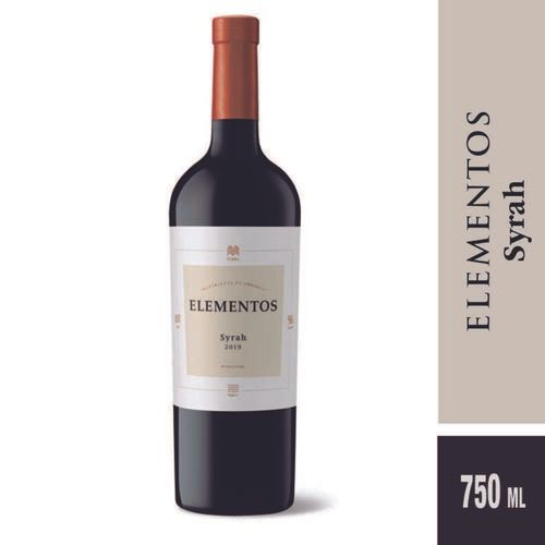 Vino Tinto Elementos Syrah 750 Cc