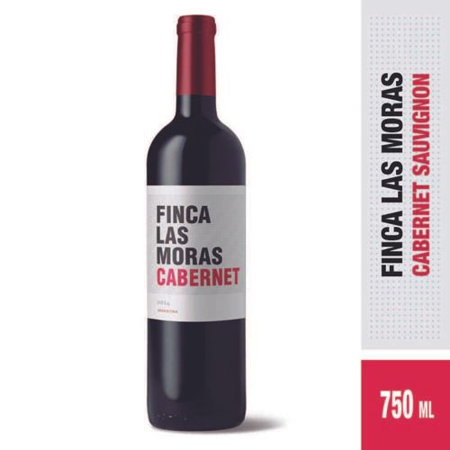 Vino Tinto Las Moras Cabernet Sauvignon 750 Cc