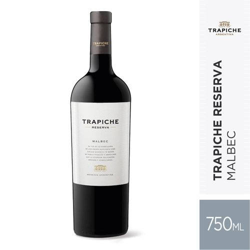 Vino Trapiche Reserva Malbec 750cc