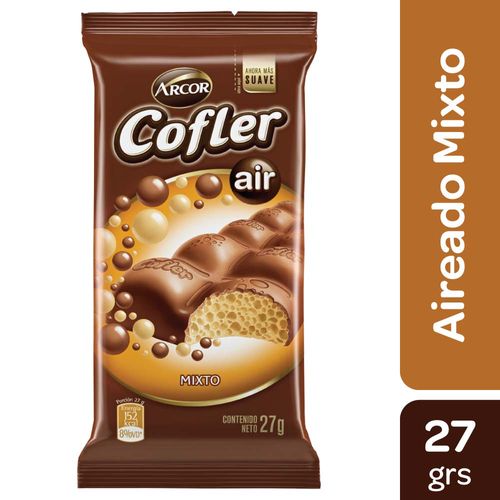 Chocolate Aireado Cofler  27 Gr