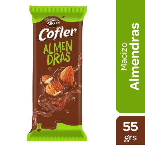 Chocolate Cofler Con Almendras 55 Gr