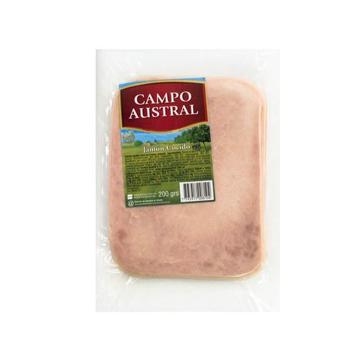 Jamon Cocido Campo Austral X 200 Gr