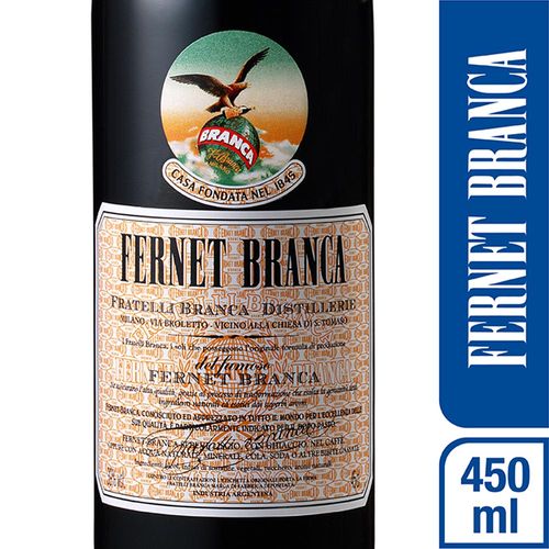 Fernet Branca 450 Ml