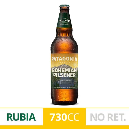 Cerveza Patagonia Bohemian 740 Ml