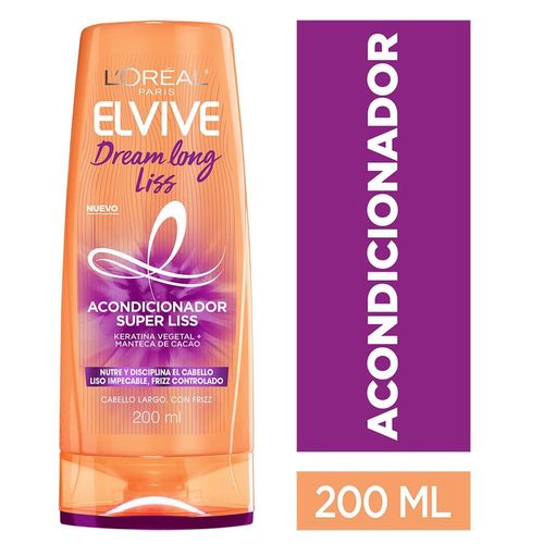 Acondicionador Elvive Dream Long Liss 200 Ml