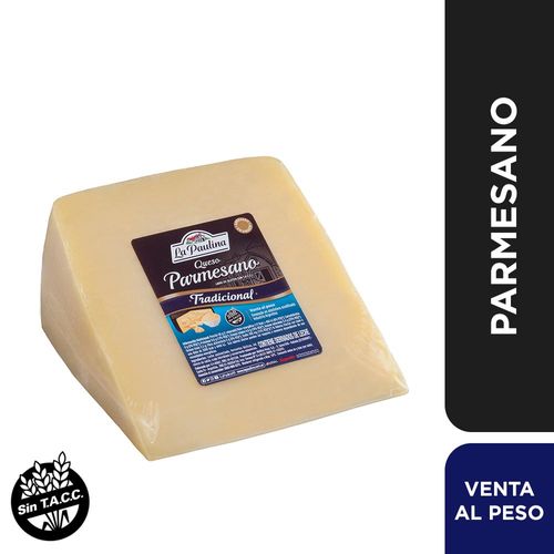 Queso Parmesano La Paulina Paquete 1 Kg