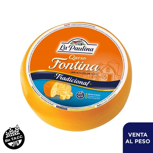 Queso Fontina La Paulina  Kg