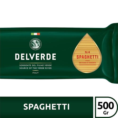 Fideos Spaghetti Delverde X500 Gr