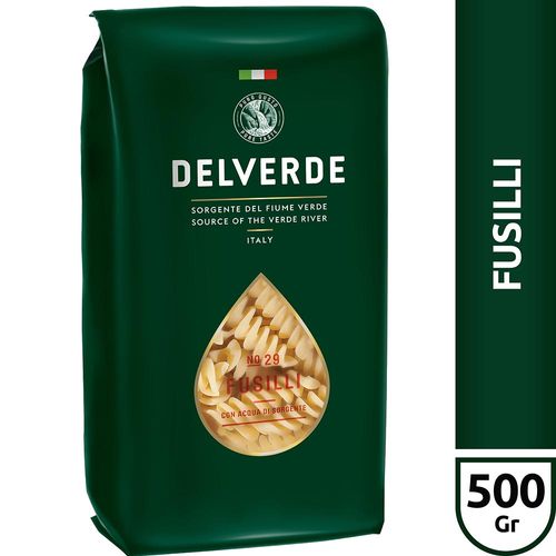 Fideos Fusilli Delverde X500 Gr