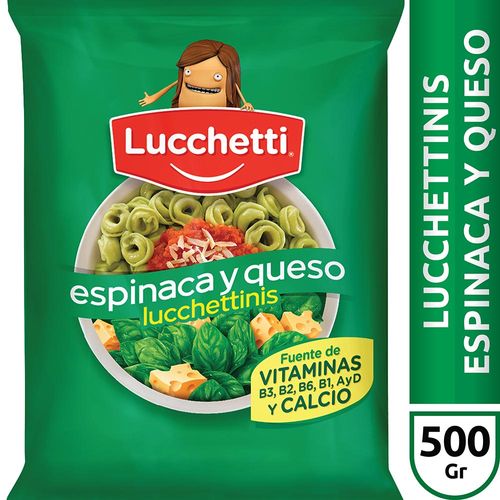 Capelettini Espinaca Y Queso Lucchetti X500 Gr