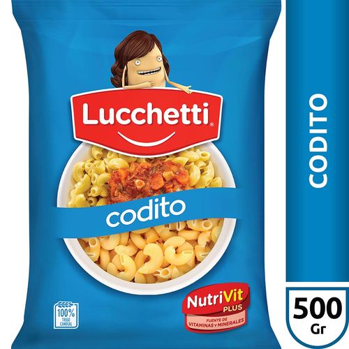 Fideos Coditos Lucchetti X500 Gr