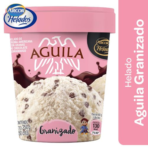 Helado Pote Aguila Granizado 250 Gr