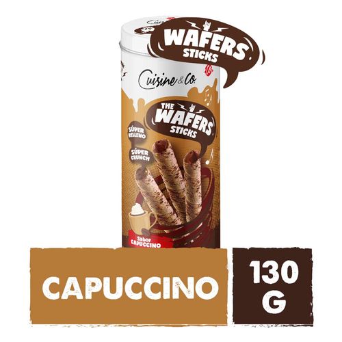 Cubanitos Waffers Capuchino 130 Gr Cuisine & Co Nbe Mp