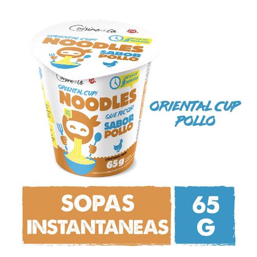 Sopa Instantánea Sabor Pollo Cuisine-co 65 Gr