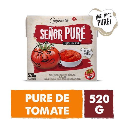 Señor Pure De Tomate Cuisine & Co 520 Gr