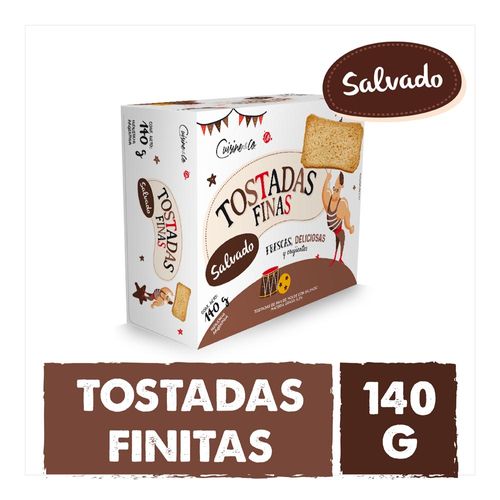 Tostadas Finas salvado Cuisine And Co 140 Gr