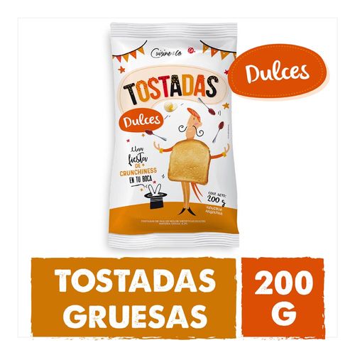 Tostadas Dulces Cuisine And Co. 200 Gr