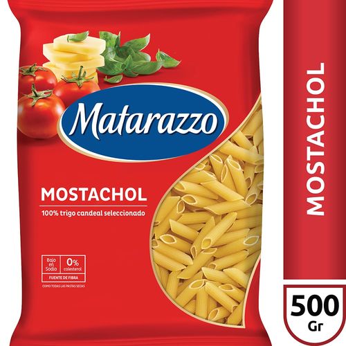 Fideos Mostachol Matarazzo X500 Gr