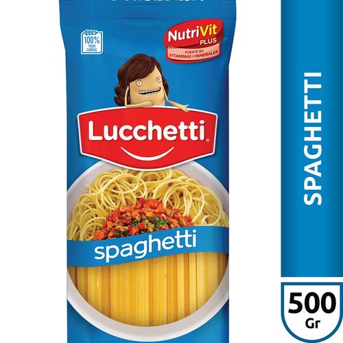 Fideos Spaghetti Lucchetti X500 Gr