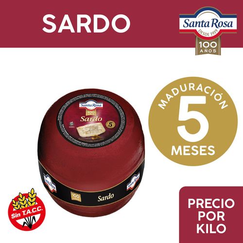 Queso Sardo Santa Rosa Horma 1 Kg