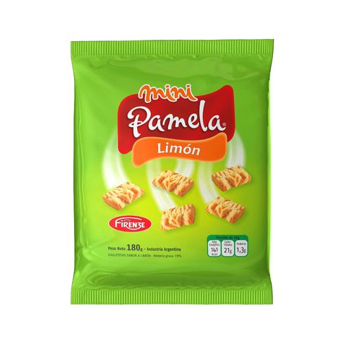 Galletitas De Limón Mini Pamela 180 Gr