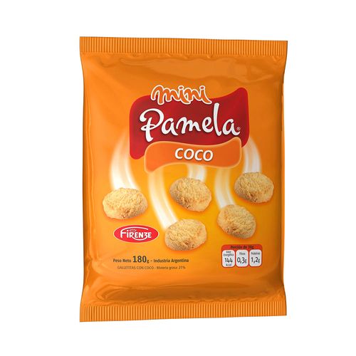 Galletitas Mini Pamela Coco 180 Gr