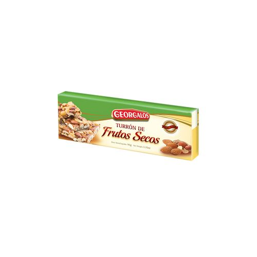 Turron Georgalos Frutos Secos X95g