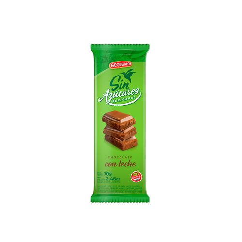 Chocolate Georgalos Sin Azucar 70 Gr