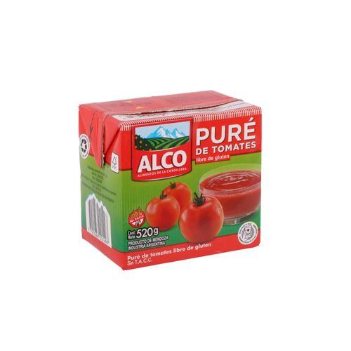 Pure De Tomate Alco 520 Gr
