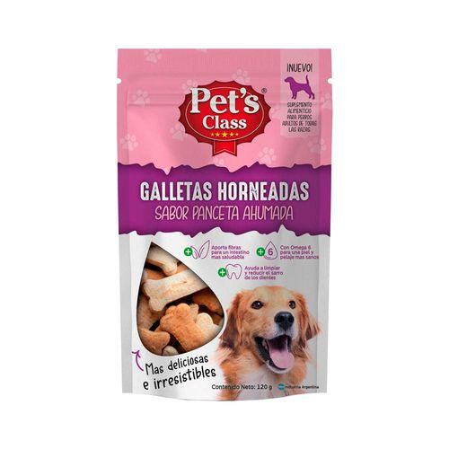 Galletitas Pet's Class Panceta 120gr