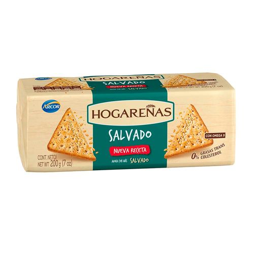 Galletitas Salvado Hogareñas 200 Gr