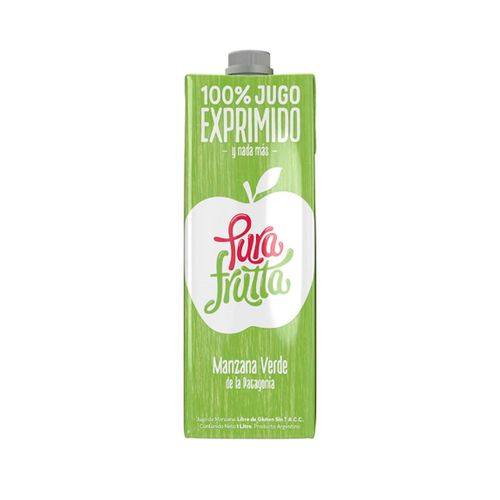 Jugo Exprimido Pura Frutta Manzana Verde 1 L