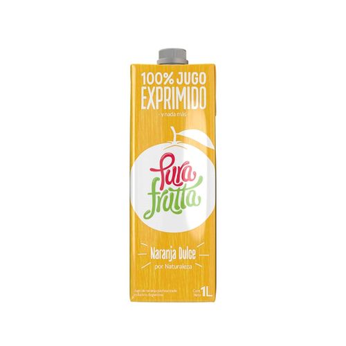Jugo Exprimido Naranja Dulce 1 L Pura Frutta