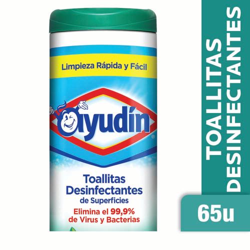 Toallitas Desinfectantes Ayudin Fresco