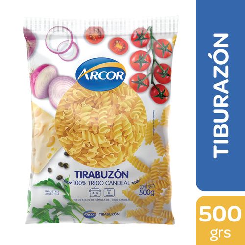 Tirabuzon Arcor Pastas Secas  500 Gr