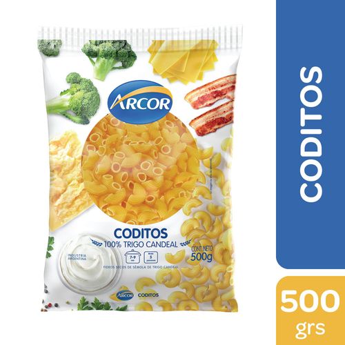 Codito Arcor Pastas Secas  500 Gr