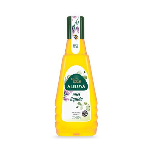 Miel Liquida Sin Tacc Aleluya 470 Gr