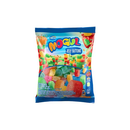 Gomitas Jelly Buttons Mogul 220 Gr