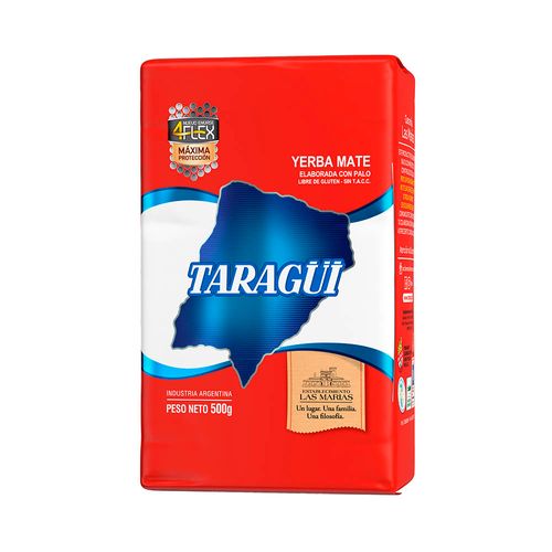 Yerba Mate 4flex Taragui 1/2kg